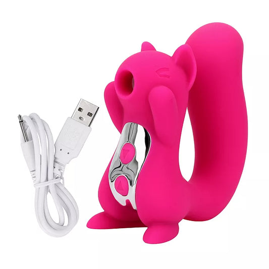 Squirrel Vibrator Clitoral Suction & Stimulation